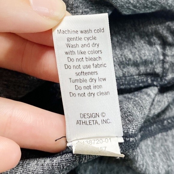 Athleta Grey Bombtastic Bomber Workout Athletic Athleisure Jacket Size Medium - Picture 8 of 10